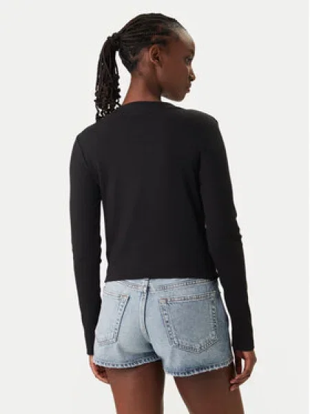 Calvin Klein Jeans Blúz Monogram fekete