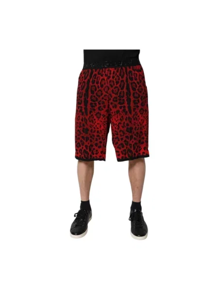 Bermudy Dolce And Gabbana czerwone