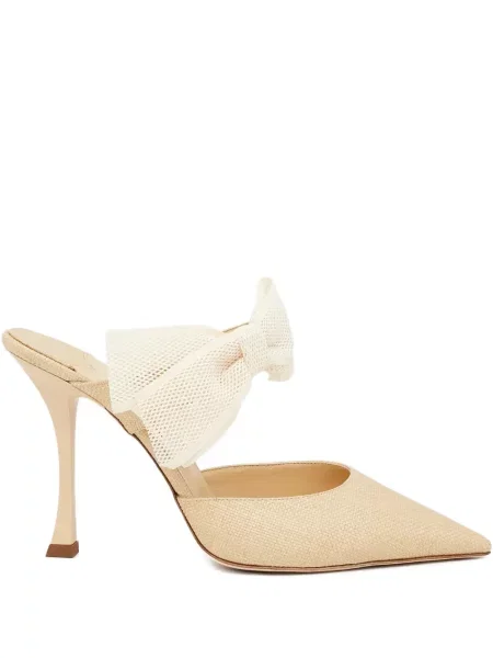 Papuci tip mules Jimmy Choo cu funde