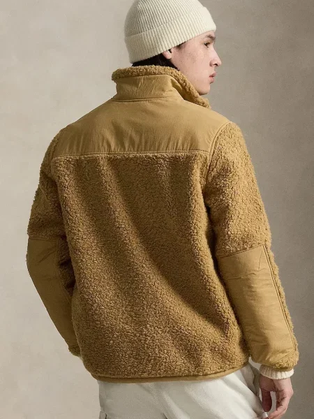 Regular Fit troyer o wyglądzie futra typu teddy Polo Ralph Lauren