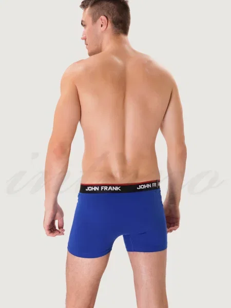 Боксеры John Frank синие