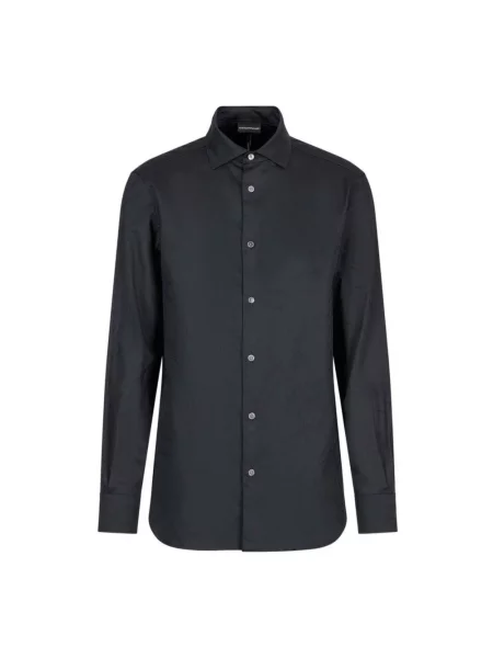 Koszula Emporio Armani niebieska