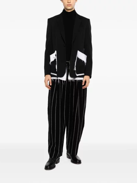 Pantaloni Uma Wang negru