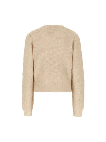 Sweter Maison Margiela beżowy