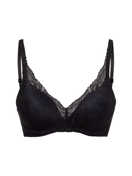 Triumph Biustonosz na fiszbinach Body Make-Up Illusion Lace Kobiety jednolity czarny