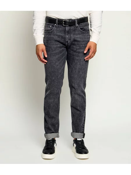 Tommy Jeans Blugi Scanton Gri închis negru