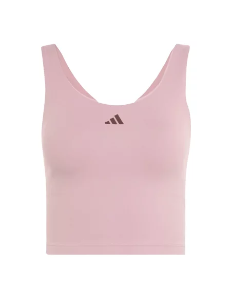 Sportovní top Adidas Performance fialový