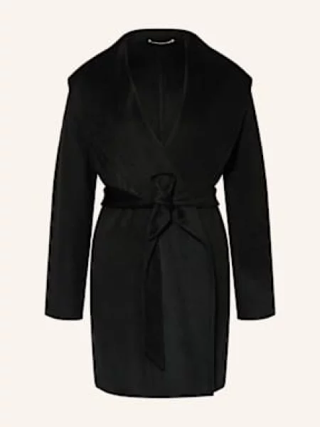 Boss Płaszcz Wełniany Cariby schwarz czarny