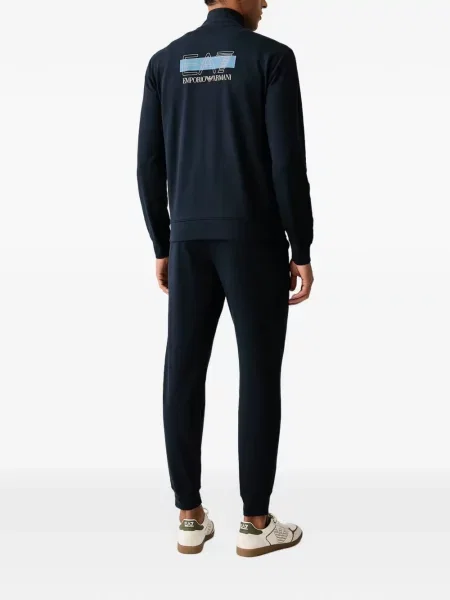 Tepláková souprava Ea7 Emporio Armani modrá