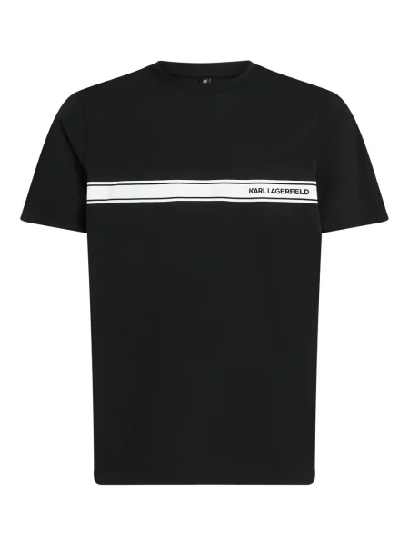 Tricou Karl Lagerfeld cu imagine negru