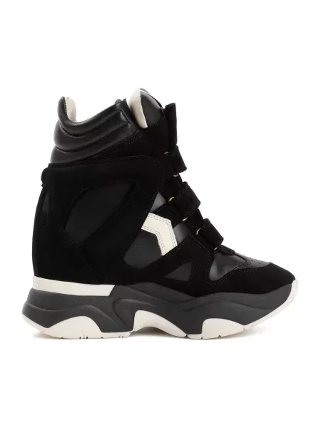 Sneakersy Isabel Marant zamszowe czarne