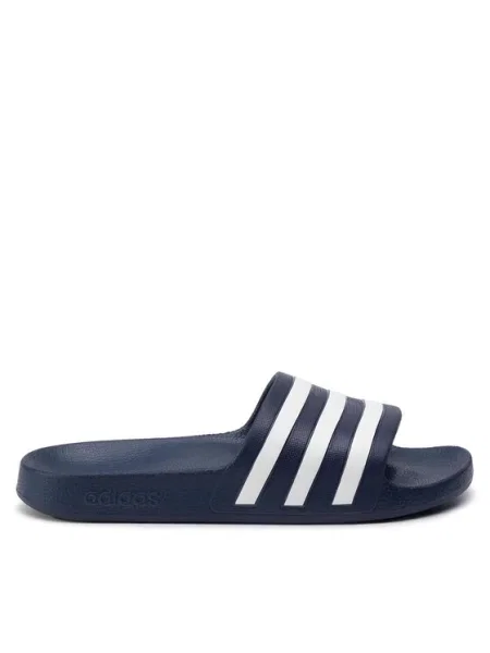 ADIDAS SPORTSWEAR Saboți Aqua Adilette albastru închis alb