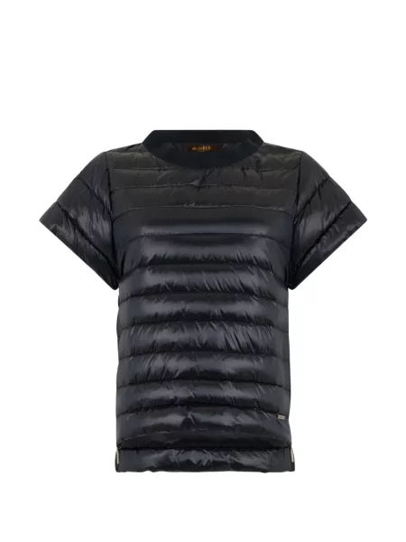 Krótka koszulka Moorer czarna