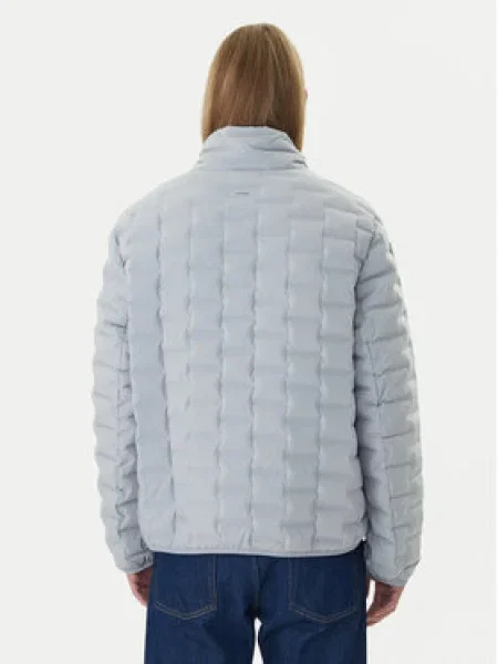 Calvin Klein Vatovaná bunda sivá