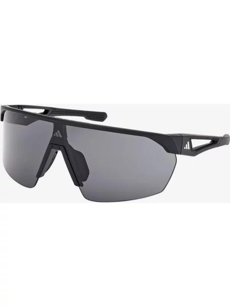 Okulary adidas Sport z lustrzanymi soczewkami czarne