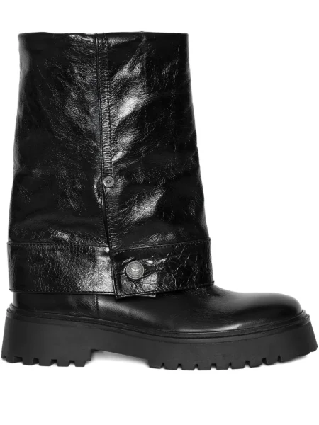 Cizme scurte Zadig&voltaire din piele negru