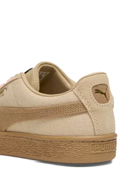 Sneakerși Puma Suede din piele de căprioară maro