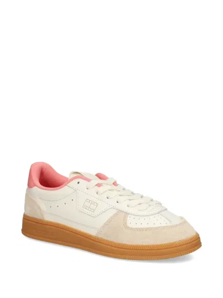 Sneakerși Tommy Jeans din piele cu autograf