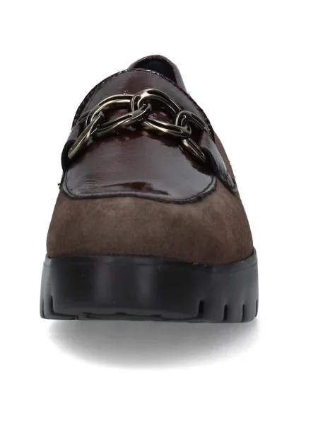 Pantofi Callaghan maro