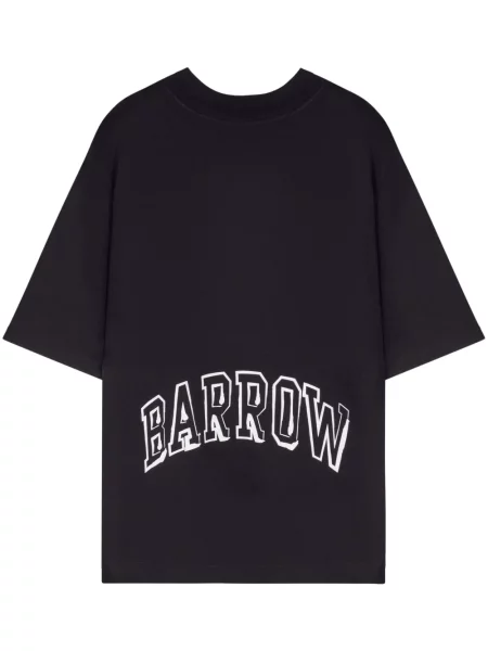 Tričko Barrow s potiskem černé