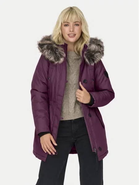 ONLY Parka Iris Ružičasta crna