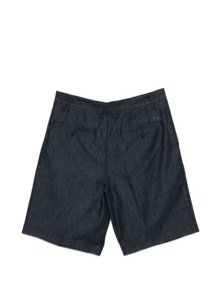 Plisuoti šortai Emporio Armani mėlyna