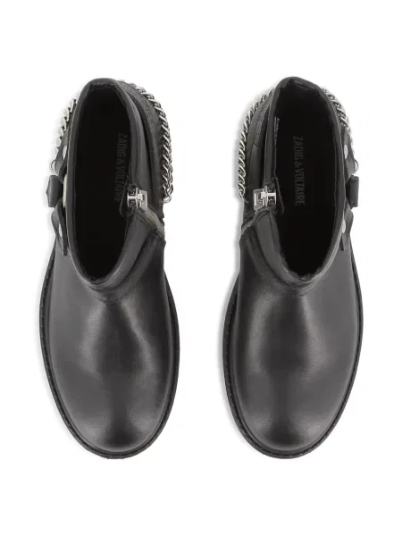 Buty do kostki dziecięce Zadig & Voltaire czarne