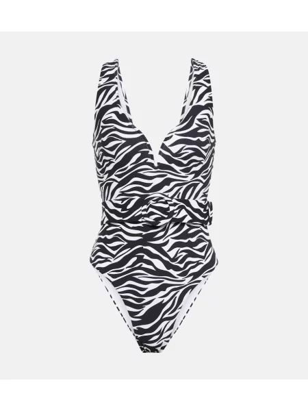 Kopalke Alexandra Miro z V-izrezom črna