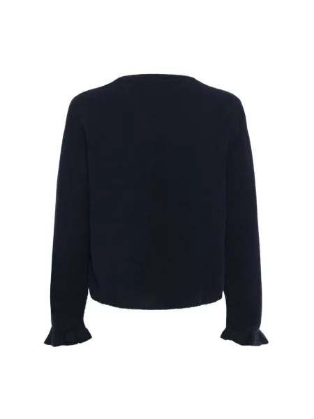 Dzianinowy sweter Karen By Simonsen niebieski
