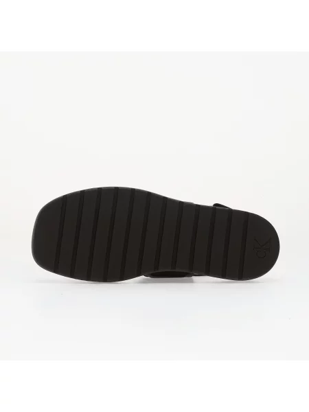 Calvin Klein Sandale Sq Molded Sandal Webb negru