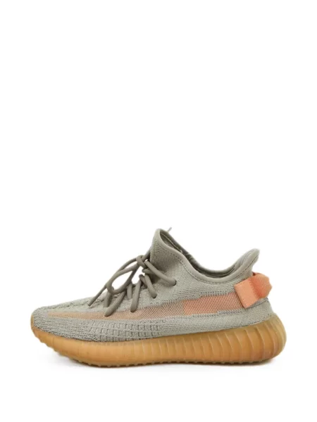 Sneakerși Adidas Yeezy tricotate gri