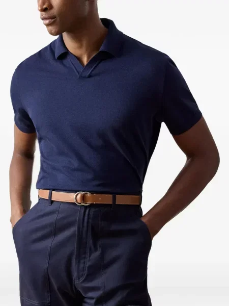 С яка поло тениска Ralph Lauren Purple Label синьо