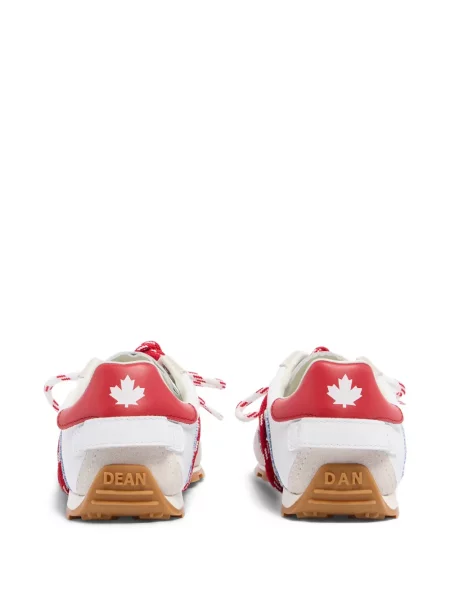 Sneakerși Dsquared2 cu șireturi din dantelă
