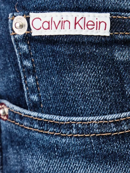 Calvin Klein Jeans дънки flare дамски синьо