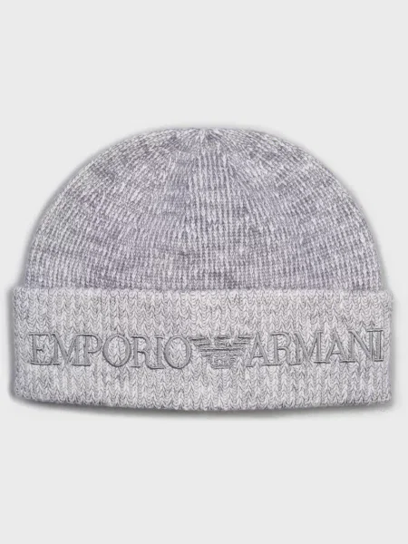 Шапка Emporio Armani сіра