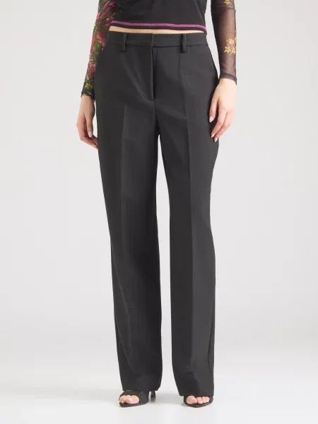 Peppercorn Pantaloni cu dungă Gina' negru