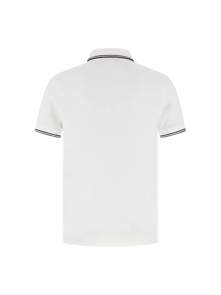 Koszulka polo Stone Island z kamieniami biała