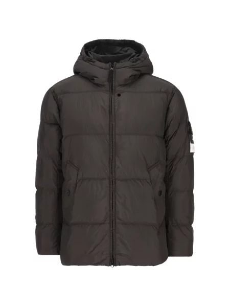 Geacă Stone Island cu strasuri gri