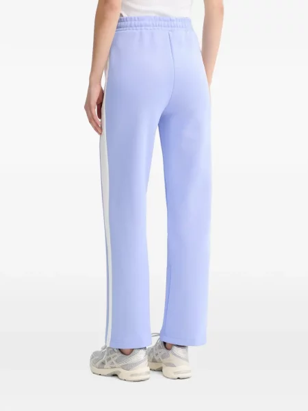 Pantaloni Puma cu dungi alergare violet