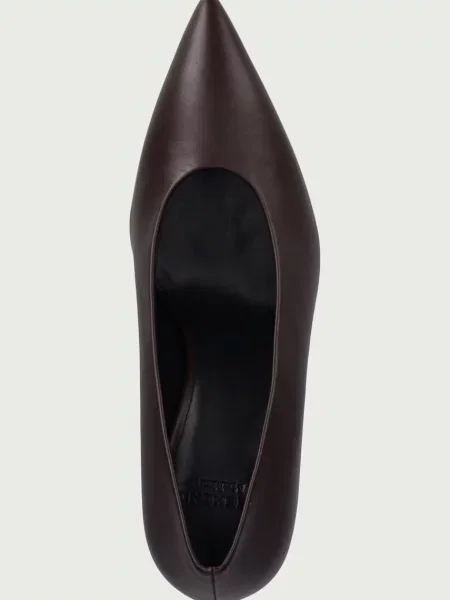 Кожаные туфли Weekend Max Mara на шпильке