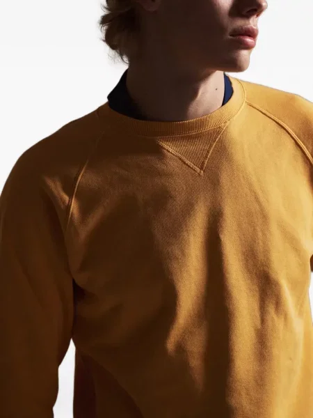 Hanorac crewneck Fortela galben