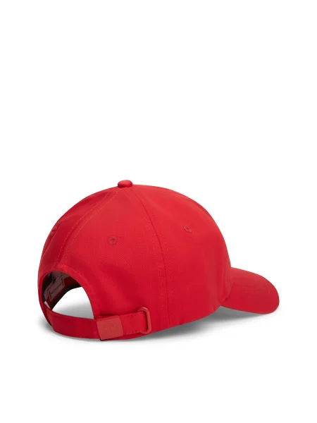 Tommy Hilfiger Kapa s šiltom Th Flag Soft 6 Panel Cap rdeča