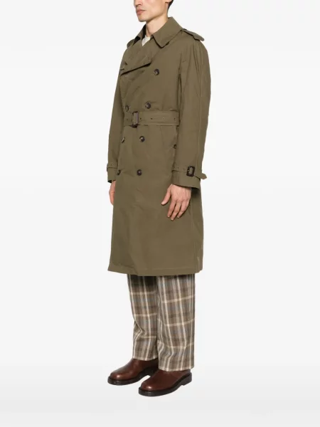 Καμπαρντίνα L'impermeabile διπλόκουμπα πράσινο