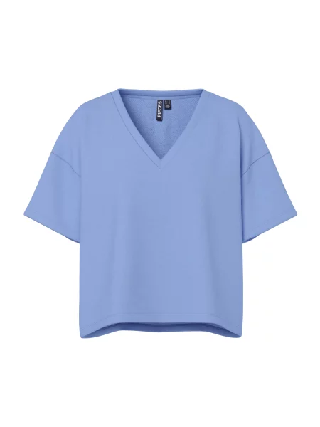 PIECES Tricou PCCHILLI deschis albastru