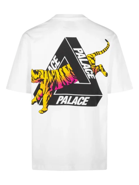 Тениска Palace с тигров принт бяло