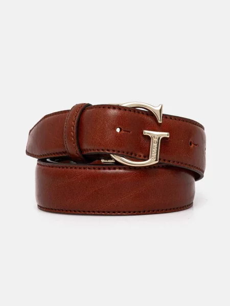 Кожен Guess дамски кафяво