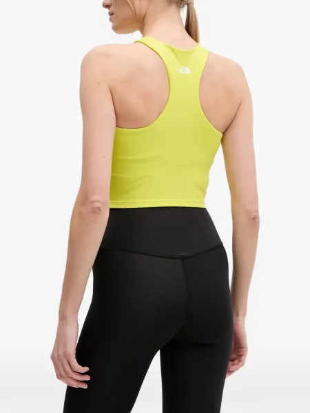 Αθλητικό σουτιέν The North Face με halter λαιμόκοψη κίτρινο