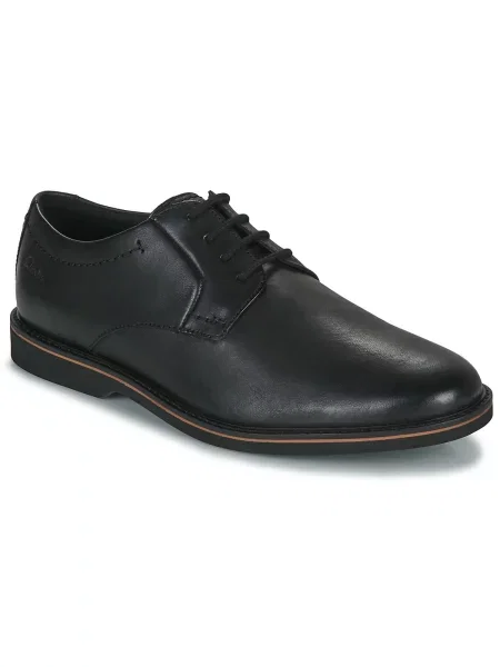 Derby Clarks s čipko črna