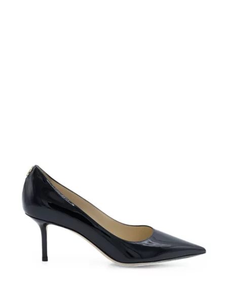 Pantofi cu toc Jimmy Choo din piele negru
