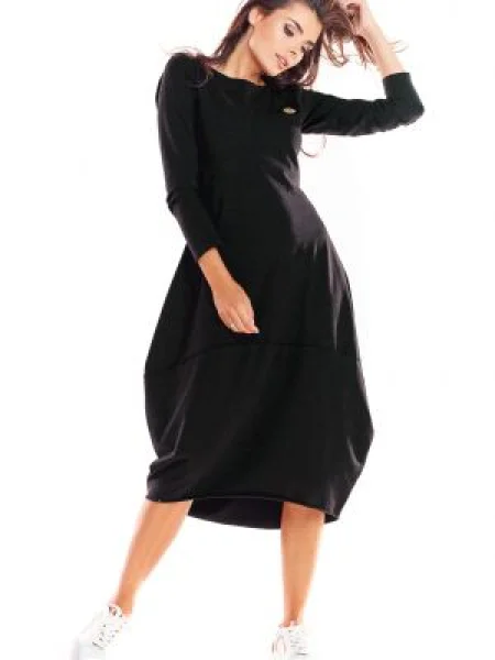 Sukienka maxi Infinite You czarna